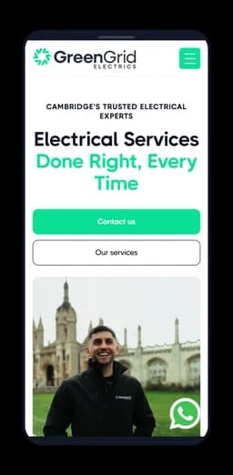 Greengrid Electrics on mobile