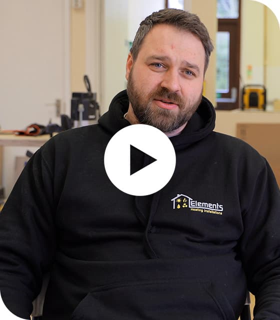 Elements Heating website by BUILT