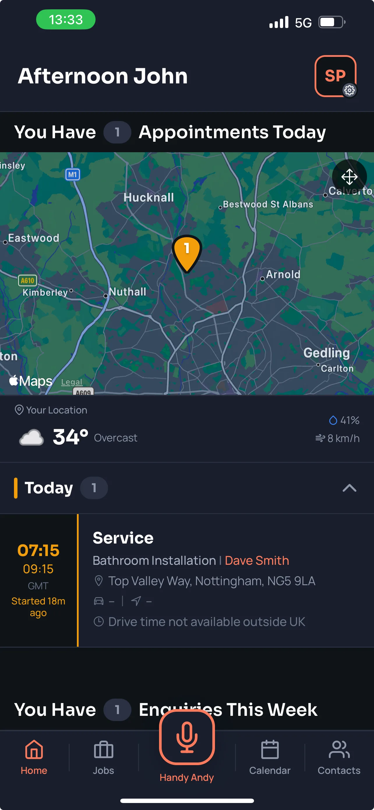 BUILT Office mobile app